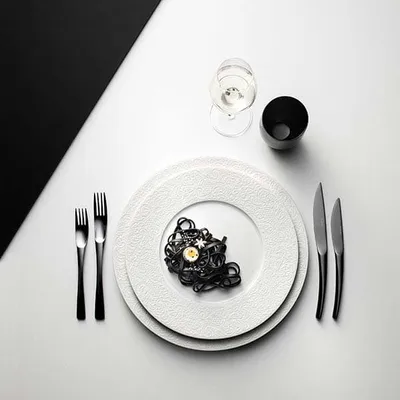 Блюдо «Коллекшн Эль Кутюр» круглое с широким бортом фарфор D=32см белый, Диаметр (мм): 320, изображение 5