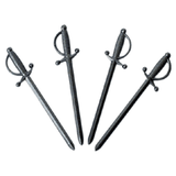 Шпажки для канапе[300шт] пластик ,H=25,L=160/70,B=95мм серебрист.