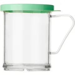 Емкость для специй с отверстиями поликарбонат 250мл D=65,H=95мм прозр.,зелен., изображение 2