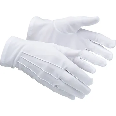 Перчатки размер (S/M) для официантов (пара) хлопок белый, изображение 2