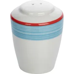 Pepper shaker “Rio Blue”  porcelain  D=4, H=7 cm  white, blue