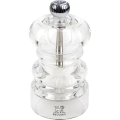 Мельница для соли «Нэнси» металлический механизм акрил D=55,H=90мм прозр.,металлич.