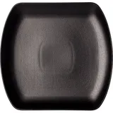 Тарелка «Клаб» квадратная керамика ,H=29,L=260,B=260мм черный