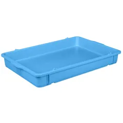 Dough storage container polyprop. ,H=8,L=65,B=43cm blue.