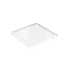 Крышка для бумажного контейнера OneClick 950/1250 мл пластик ,L=16,5,B=16,5см прозр.