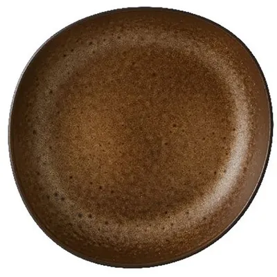 Тарелка глубокая «Амазония» керамика D=220,H=44мм коричнев.