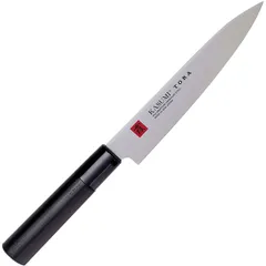 Universal kitchen knife  stainless steel, wood  L=265/150, B=28mm  metal, black