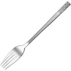 Dessert fork “Fiori”  chromonic. steel  L=18.8 cm  chrome plated