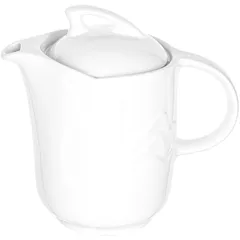 Кофейник «Мелодия» фарфор 1,1л белый, изображение 3