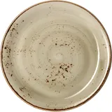 Тарелка «Крафт Грин» мелкая фарфор D=20,H=2см зелен.