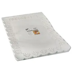 Настол.подкладки прямоуг.[100шт] бумага ,L=45,B=32см белый, изображение 2