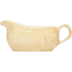 Sauce boat “Hani”  porcelain  130 ml , H=55 mm  beige.