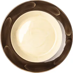 Тарелка для пасты «Пепперкорн» фарфор 0,6л D=30см коричнев.,бежев.