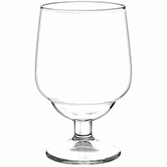 Бокал для вина «Реголо» стекло 230мл D=77,H=105мм прозр.