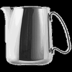 Pitcher stainless steel 0.75l D=10,H=11.5cm silver.