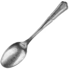 Coffee spoon “Charm”, aged  stainless steel , L=115/35, B=22mm  metal.