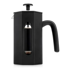 Френч-пресс «Моно» стекло борос.,пластик 0,6л D=11,H=20,B=14см черный, изображение 4