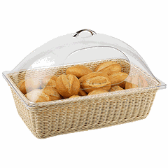 Wicker basket for bread without lid  polyprop. , H=15.5, L=53, B=32.5cm  St. tree