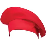 Шапочка поварская берет твил красный