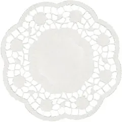 Lace table linings[1000pcs] paper D=10,H=4,L=22,B=10cm white