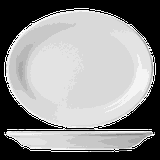 Блюдо «Акапулько» овальное фарфор ,L=26,B=21см белый