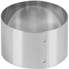 Кольцо кондитерское (набор)[4шт] сталь нерж. D=65,H=40мм, изображение 2