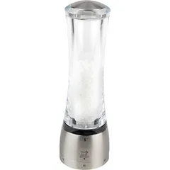 Мельница для соли «Даман» акрил,сталь нерж. ,H=21см прозр.
