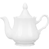 Чайник заварочный «Романc» фарфор 0,8л D=90,H=180,L=205мм белый