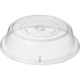 Крышка для тарелки пластик D=255,H=70мм прозр.