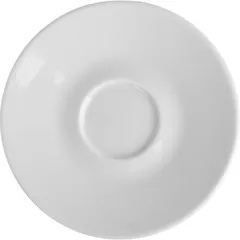 Saucer “Paula”  porcelain  D=17, H=2cm  white