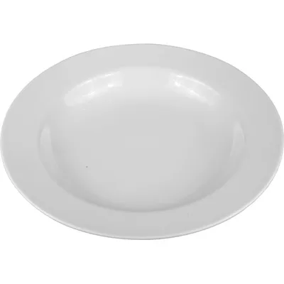 Тарелка глубокая «Тренд» фарфор 300мл D=22,5см белый, изображение 2