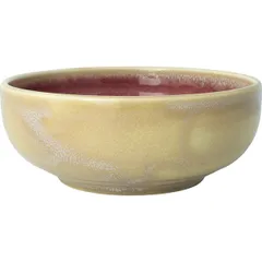 Salad bowl “Aurora Vesuvius Rose Quartz”  porcelain  D=15.5cm  pink.