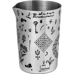 Стакан смесительный «Сакура Алкеми» сталь 0,5л D=60,H=115мм металлич., изображение 2