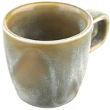 Чашка кофейная «Агава» фарфор 100мл D=65,H=62мм матовый,зелен.