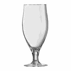 Beer glass “Courvoisier” glass 0.5l D=83,H=192mm clear.