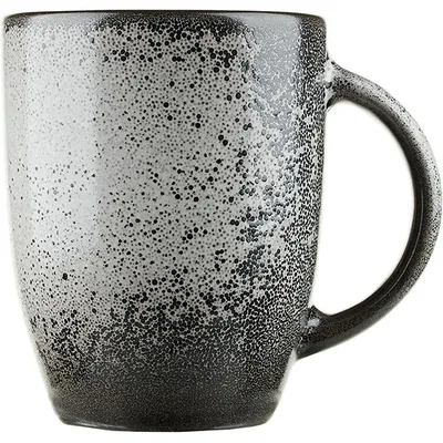 Чашка чайная «Млечный путь» фарфор 300мл D=80,H=105мм белый,черный, изображение 2