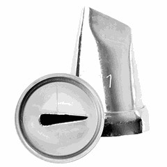 Насадка кондитерская «Крупный лепесток» сталь нерж. D=22/12,H=30мм металлич.