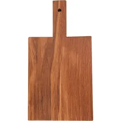 Serving board  oak , L=32/22, B=17cm  brown.