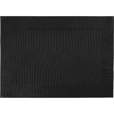 Салфетка сервировочная поливинилхл. ,L=46,B=33см черный,серый