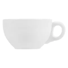 Чашка чайная «Кунстверк» фарфор 250мл D=99/50,H=52,L=120мм белый, изображение 4