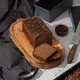 Соусник «Шоколад» фарфор 30мл D=60,H=25мм тем.корич., Цвет: Темно-коричневый, Объем по данным поставщика (мл): 30, изображение 2