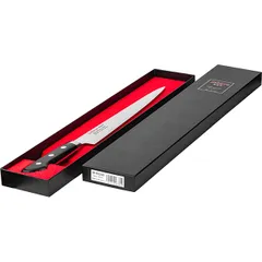 Нож кухонный «Осака» односторонняя заточка сталь нерж.,полиоксиметилен ,L=370/240,B=35мм, изображение 4