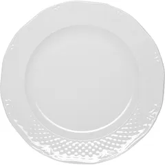 Блюдо «Афродита» круглое фарфор D=320,H=25мм белый