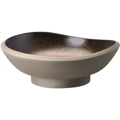 Салатник керамика D=10см коричнев.,красный