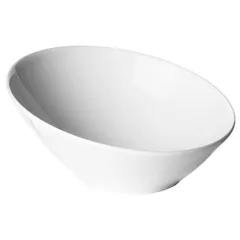 Salad bowl “Monaco White”  porcelain  335 ml  D=180, H=85mm  white