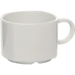 Чашка чайная «Виктория-отель» фарфор 190мл D=80,H=60,L=105мм белый