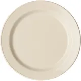 Тарелка «Айвори» мелкая фарфор D=255,H=22мм слон.кость