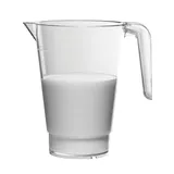 Стакан мерный с ручкой поликарбонат 1л D=13,H=18см прозр.