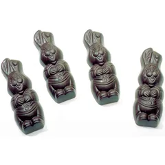 Mold for chocolate “Smiling Rabbit”[16pcs] plastic ,H=10,L=67,B=25mm