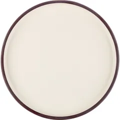 Тарелка «Блисс» с бортом фарфор D=255,H=53мм белый, Цвет: Белый, Диаметр (мм): 255